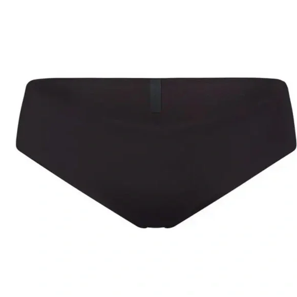 NWT Skims signature swim hipster style black bikini bottoms size medium - Picture 2 of 3